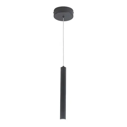 ST614.413.06 Светильник подвесной ST-Luce Черный/Черный LED 1*6W 4000K