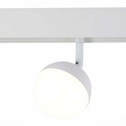 ST358.546.07 Магнитный трековый светильник белый LED 1*7W 4000K 520Lm Ra&gt;80 120° IP20 L120xW90xH192 48V