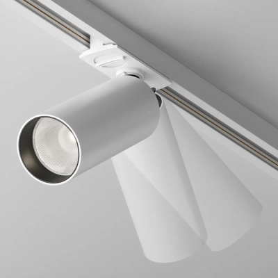 Трековый светильник Фокус / Focus LED Unity 4000K 12Вт 50° Dim Triac, TR021-1-12W4K-W-D-W. TM Maytoni