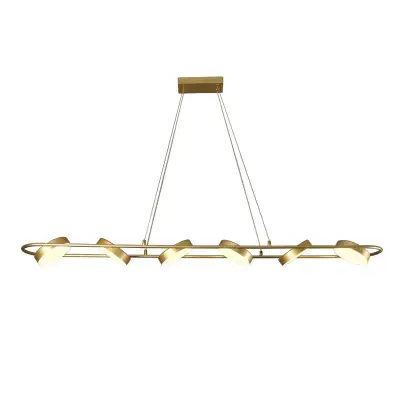 Подвесная люстра Abris 4677-6P, LED*90W, 3100LM, 3000-6000K, IP20. ТМ F-Promo