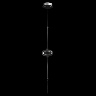 Светильник подвесной Crystal Lux GLASS SP3W LED CHROME 3850/203