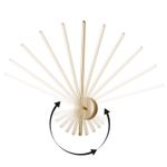 Бра Crystal Lux VERDE AP L500 GOLD NEW 3721/405N