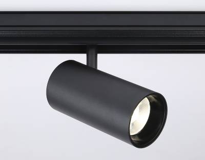 Светильник светодиодный для шинопровода Magnetic GL3841 BK черный 20W 4200K 48V IP20 24° D67*138