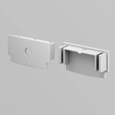 Комплект заглушек (для профиля ALM011S-2M/ ALM-6114-S-2M) 10шт., ALM011EC. TM Maytoni