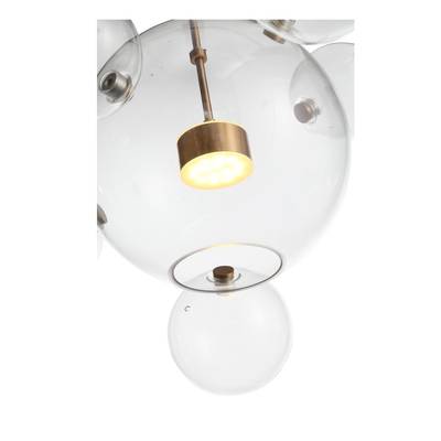 SL1133.213.01 Светильник подвесной ST-Luce Латунь/Прозрачный LED 1*14W 3000K