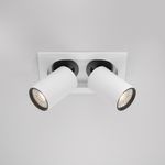 Встраиваемый светильник Hidden 4000K 2x10W 36°, DL045-02-10W4K-W. TM Maytoni
