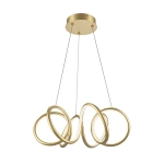 Подвесной светильник Изгиб / Curve 2600-3500К 52Вт, MOD241PL-L60BSK. TM Maytoni