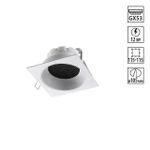 371005 WIR NT25 566 белый Светильник встраиваемый IP20 GX53 12W 220-240V GEMINI