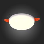 ST700.548.08 Св-к встр. Белый LED 1*8W 4000K 690Lm Ra80 180° IP44 D90xH20 85-265V