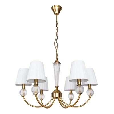Подвесная люстра Arte Lamp GRACIE A7301LM-6PB, 6хE14