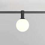 Трековый светильник Luna 3000К 5Вт 220°, TR208-1-5W3K-B. TM Maytoni