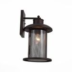 SL080.401.01 Светильник уличный настенный ST-Luce Темный кофе/Прозрачный, Темный кофе E27 1*60W