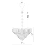 Подвесная люстра Divinare FRIZZANTE 1683/01 LM-7, 7хE14