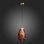 SL328.203.01 Светильник подвесной ST-Luce Розовое золото/Розовое золото E27 1*60W