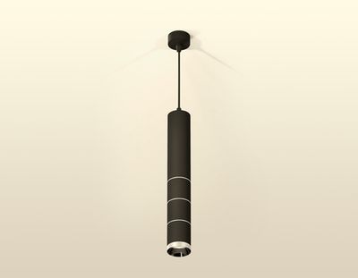 Комплект подвесного светильника XP6302030 SBK/PSL черный песок/серебро полированное MR16 GU5.3 (A2302, C6356, A2060, C6302, A2060, C6302, A2060, C6302, N6132