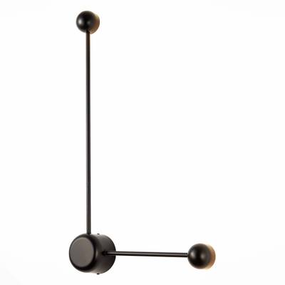 SL6003.401.02 Светильник настенный ST-Luce Черный/Черный LED 2*4W 4000K