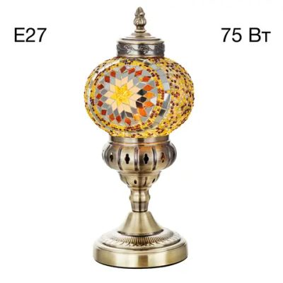CL419815 Каир Мозаика Янтарь Св-к Настольный