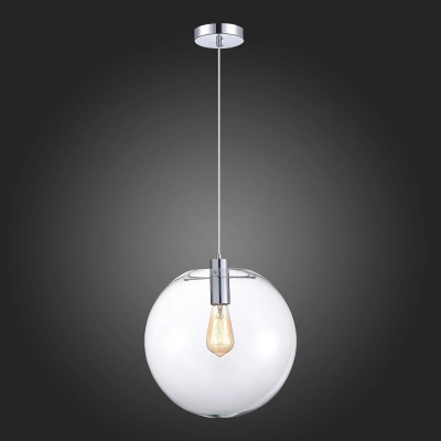 SL1056.133.01 Подвес ST-Luce Хром/Прозрачный E27 1*60W