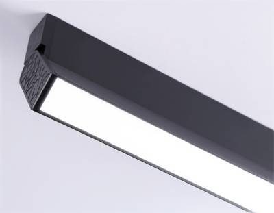 Светильник светодиодный накладной TA1821  BK черный LED 12W 4200K 230*22*87