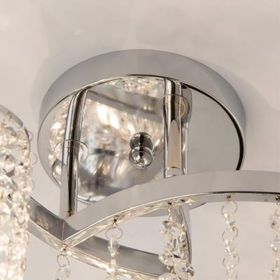 Citilux Спарк CL313131 Люстра хрустальная Хром