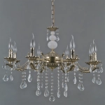 IL9927-8PSQ-24 AB CASTOR светильник потолочный ILLUMICO, E14х8