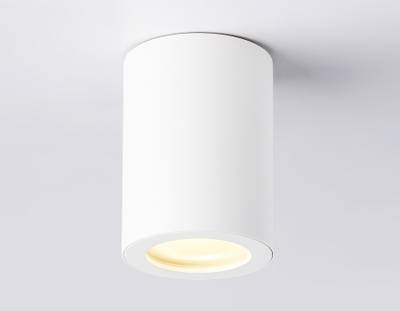 Светильник накладной TN22797 WH белый IP44 GU10 max 12W D65*90