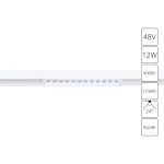 Магнитный трековый светильник Arte Lamp LINEA A4664PL-1WH, 1хLED