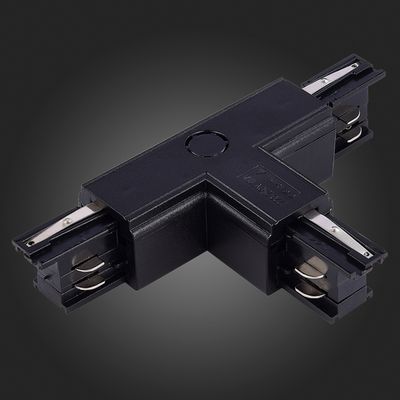 ST030.409.16L1 Т-образный токоподвод левый 1 для трехфазного шинопровода ST-Luce Черный