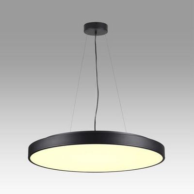 7756/92L MITRA LED SN 097 Светильник металл/акрил/черный LED 80Вт+12Вт(подсветка) 3000K D800 IP20 QUASAR