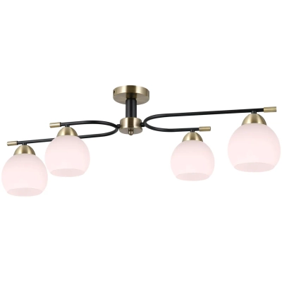 IL0638-4CSQ-24 AB BK LIBRA светильник потолочный ILLUMICO, E27х4