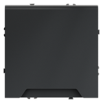 VLS040307 Розетка встраиваемая VOLTUM S70 с заземлением, защитными шторками и крышкой 16А, (графит) (ТМ Maytoni)