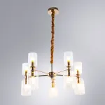 Подвесная люстра Arte Lamp CHARM A1623LM-10GO, 10хE14