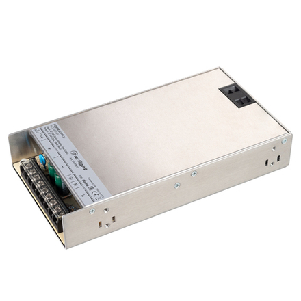 Блок питания HTS-600-24 (24V, 25A, 600W) (Arlight, IP20 Сетка, 3 года)