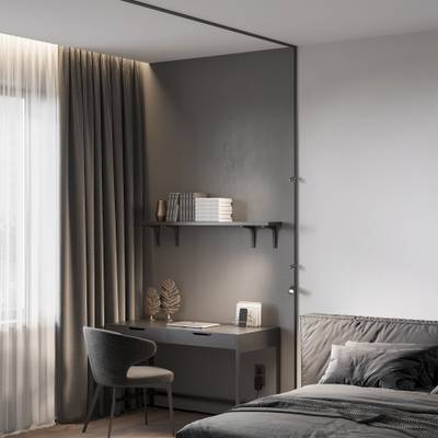 Mini Magnetic Коннектор угловой внутренний для накладного шинопровода Round черный 85216/00