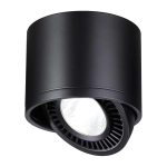 358814 OVER NT21 432 черный Светильник накладной светодиодный IP20 LED 18W 1600Лм 4000K 220V GESSO