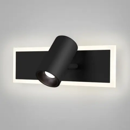 Настенный светодиодный светильник 20127/1 LED черный, LED