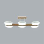 8030/108CL LEDIO LN25 белый, дерево/металл, акрил Потолочный светильник LED 108W 3000-6000К 220V PLATO