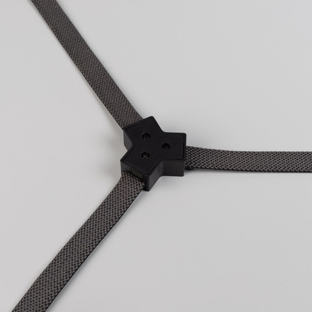 Коннектор тройной с питанием ART-INBELT-CON-T-POWER (BK, 48V) (Arlight, -)