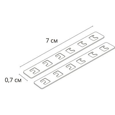 Коннектор прямой для встраиваемого магнитного шинопровода Arte Lamp LINEA-ACCESSORIES A480505