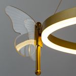 Подвесная люстра Arte Lamp DARCY A2187LM-1GO, 1хLED