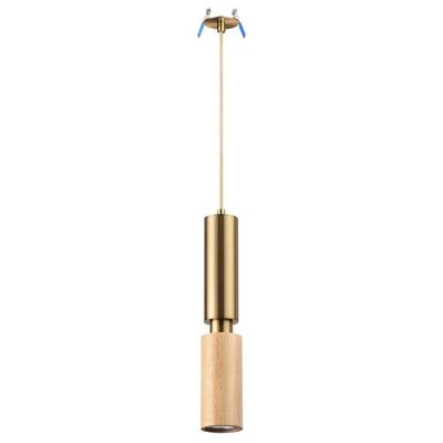 7061/1A MINIMA ODL25 237 Подвесной светильник светлое дерево/металл IP20 GU10 LED 7W 220V CAUCHO