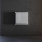 VLS002516 Клавиши для выключателя жалюзи, S70 (серый). (ТМ Maytoni)