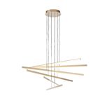 SL394.223.06 Светильник подвесной ST-Luce Матовое золото/Белый LED 6*16,6W 4000K
