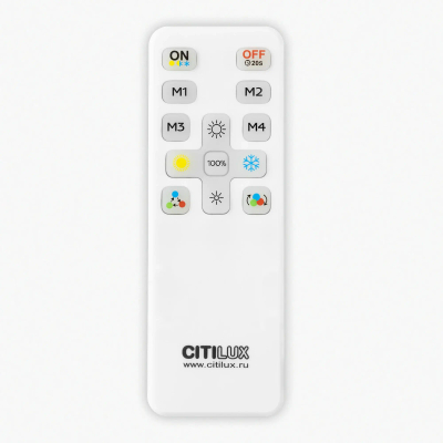 CL750400R ETALON Белый+Бук с пультом и RGB