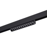 359947 PORT черный Трековый светодиодный светильник диммир. со сменой цв.температуры, пульт ДУ/Tuya Smart Life LED 10W 90-240V VECTOR