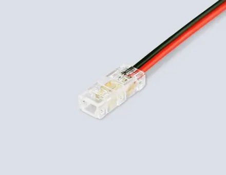 Соединитель гибкий двухсторонний COB 12/24V для лент 5mm GS7885 (2 конт.) (10шт. в комплекте)