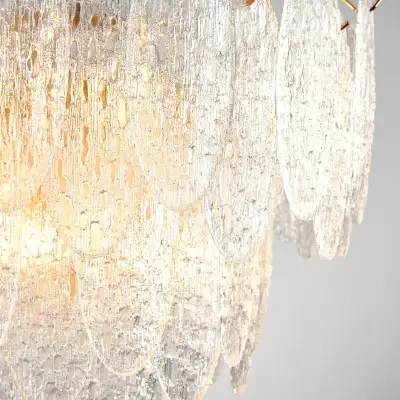 799092 Люстра RETRO 9х8W (led) E14 ЗОЛОТО/ПРОЗРАЧНЫЙ Lightstar