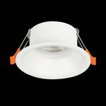 ST201.508.01 Св-к встр. Мат. белый GU10 1*50W  D89xH40 220V Без ламп