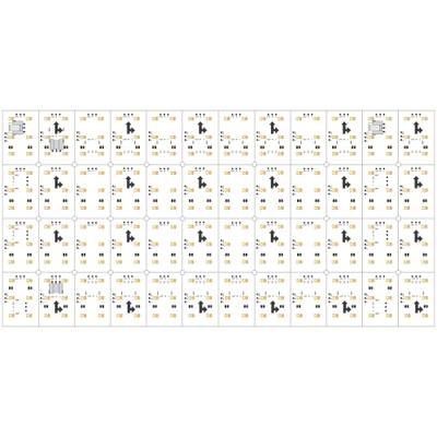 Лист LX-480-2835-576-24V White-MIX CRI90 (240mm, 15W, IP20) (Arlight, -)