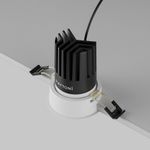 Встраиваемый светильник Dip 2700K 15Вт 50° 2,5 см, DL117-15W-2.7K-W. TM Maytoni